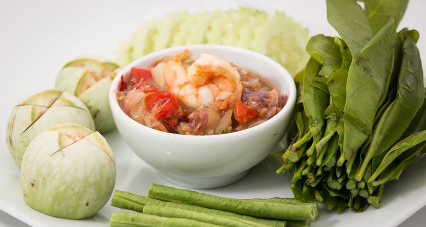 Dried Shrimp Chili Sauce with Vegetables